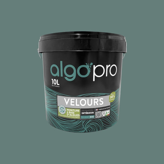 Peinture écologique professionnelle - Bleu vert Coquet