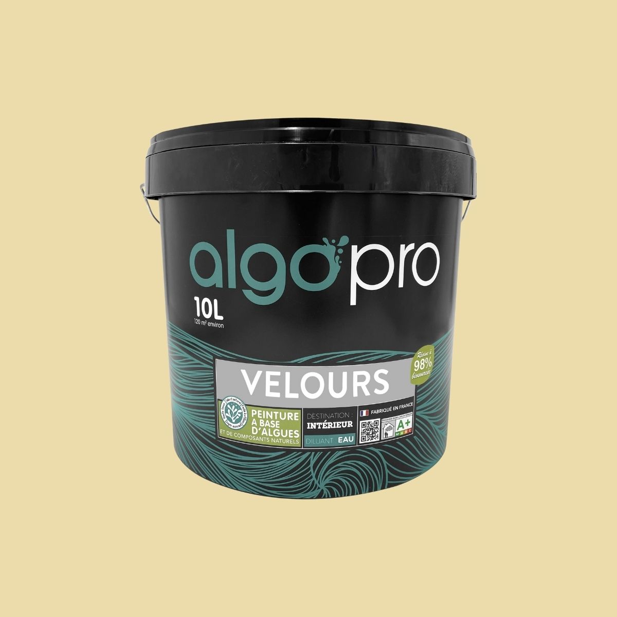 Peinture écologique professionnelle - Jaune Étourdi