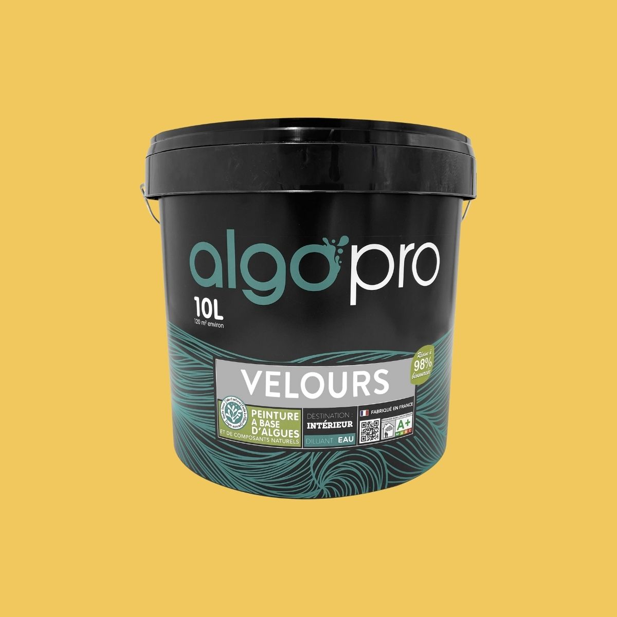 Peinture écologique professionnelle - Jaune Magnifique